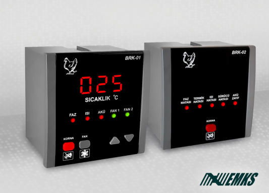 EMKS Kümes Alarm Kontrol Cihazı BRK-01 BRK-02